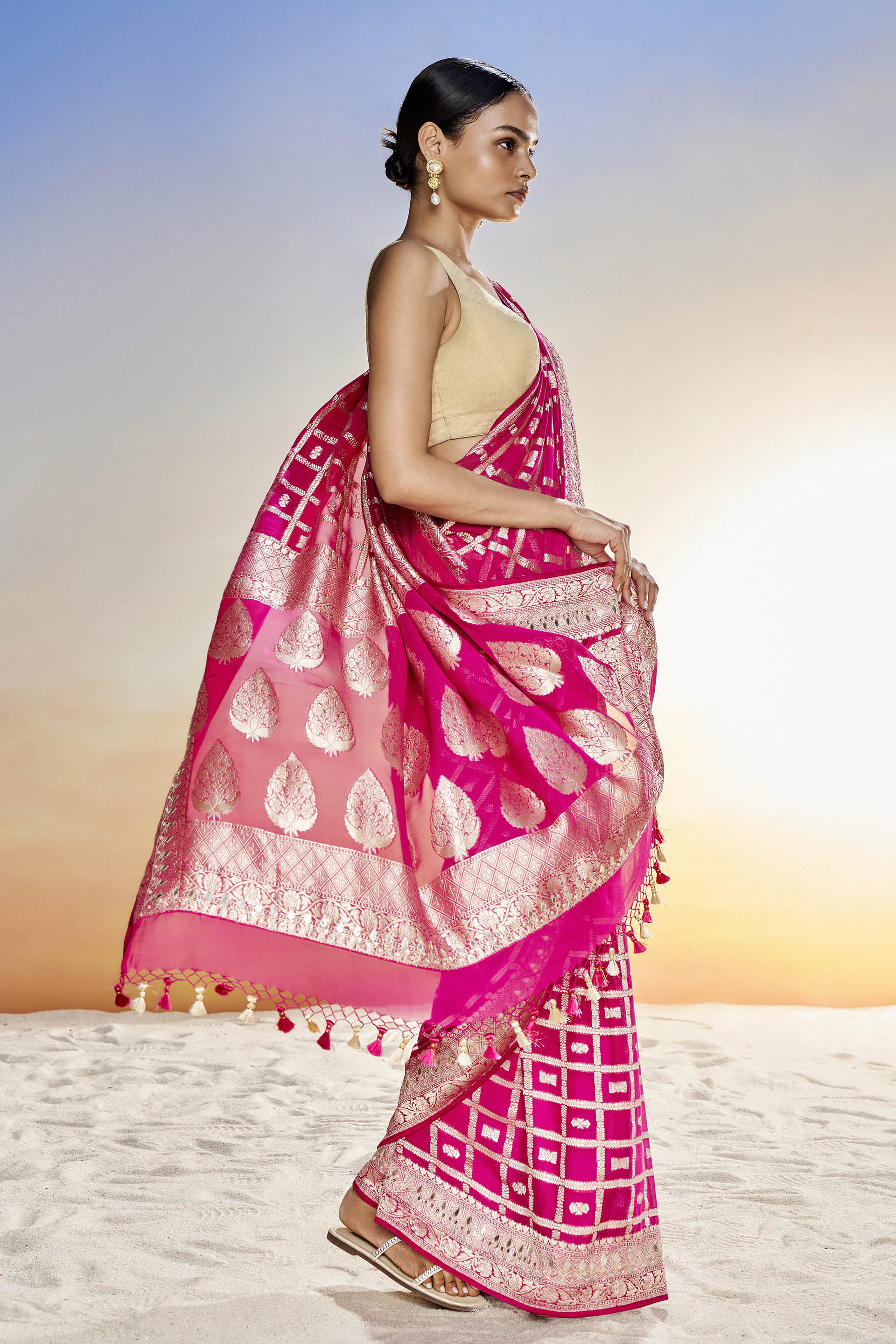 The Exclusive Bridal Wedding Banarasi Saree - Rana's by Kshitija