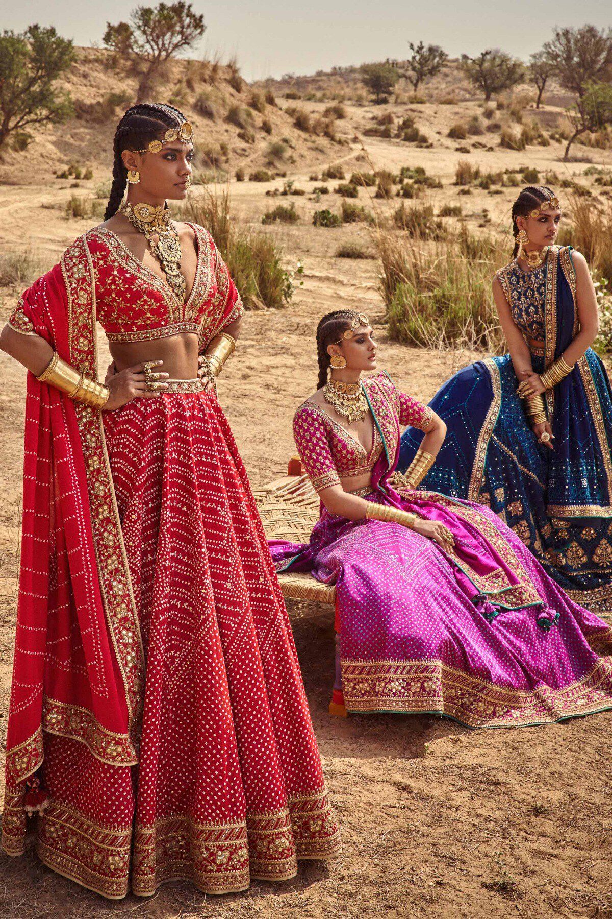 TrendAlert: These Bandhani Dresses Will Elevate Your Bridal Look | Bandhani  dress, Indian bridal fashion, Indian bride outfits