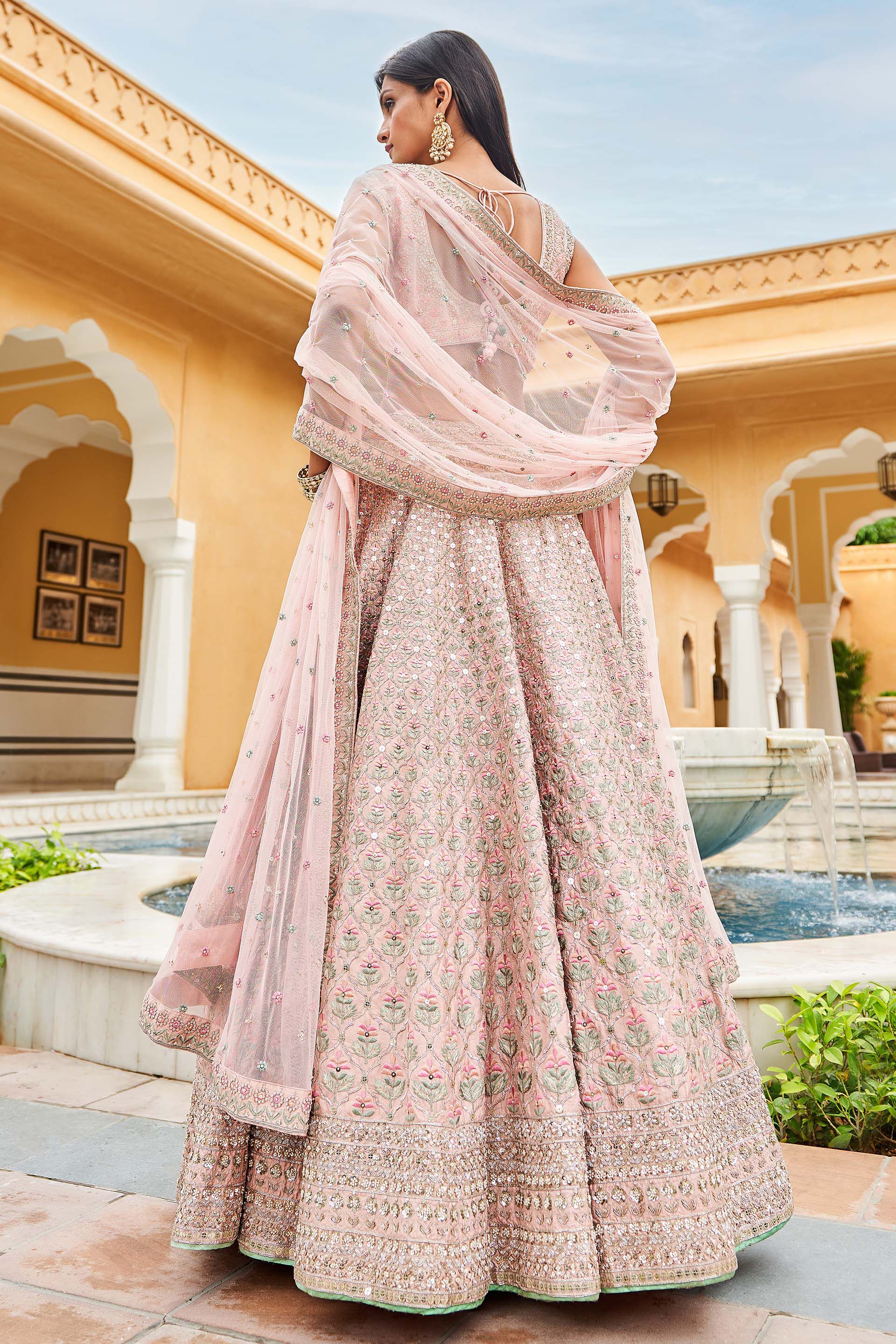 Buy White Short Lehenga Sets for Women Online in India - Indya