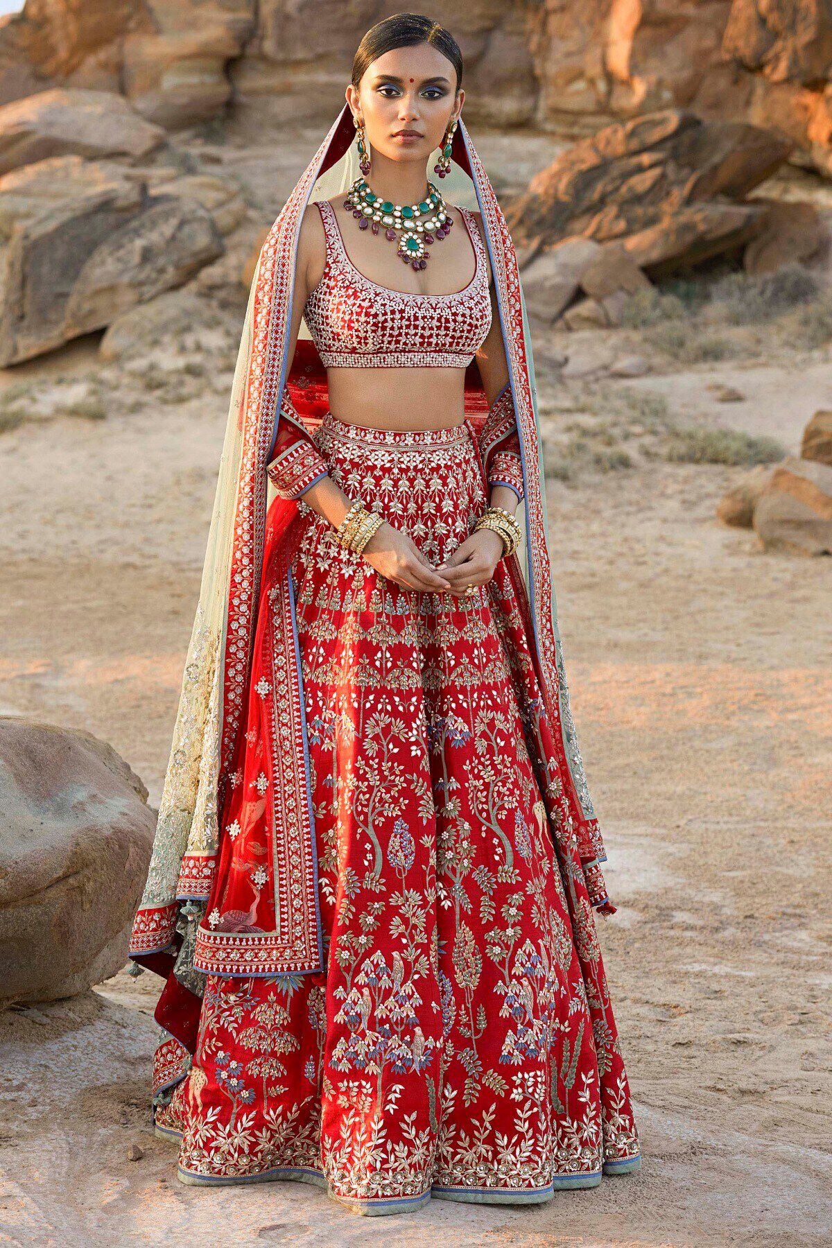 Pakistani Red Bridal Lehenga Choli Online 2021 #BS209 | Red bridal dress, Bridal  lehenga red, Bridal dresses