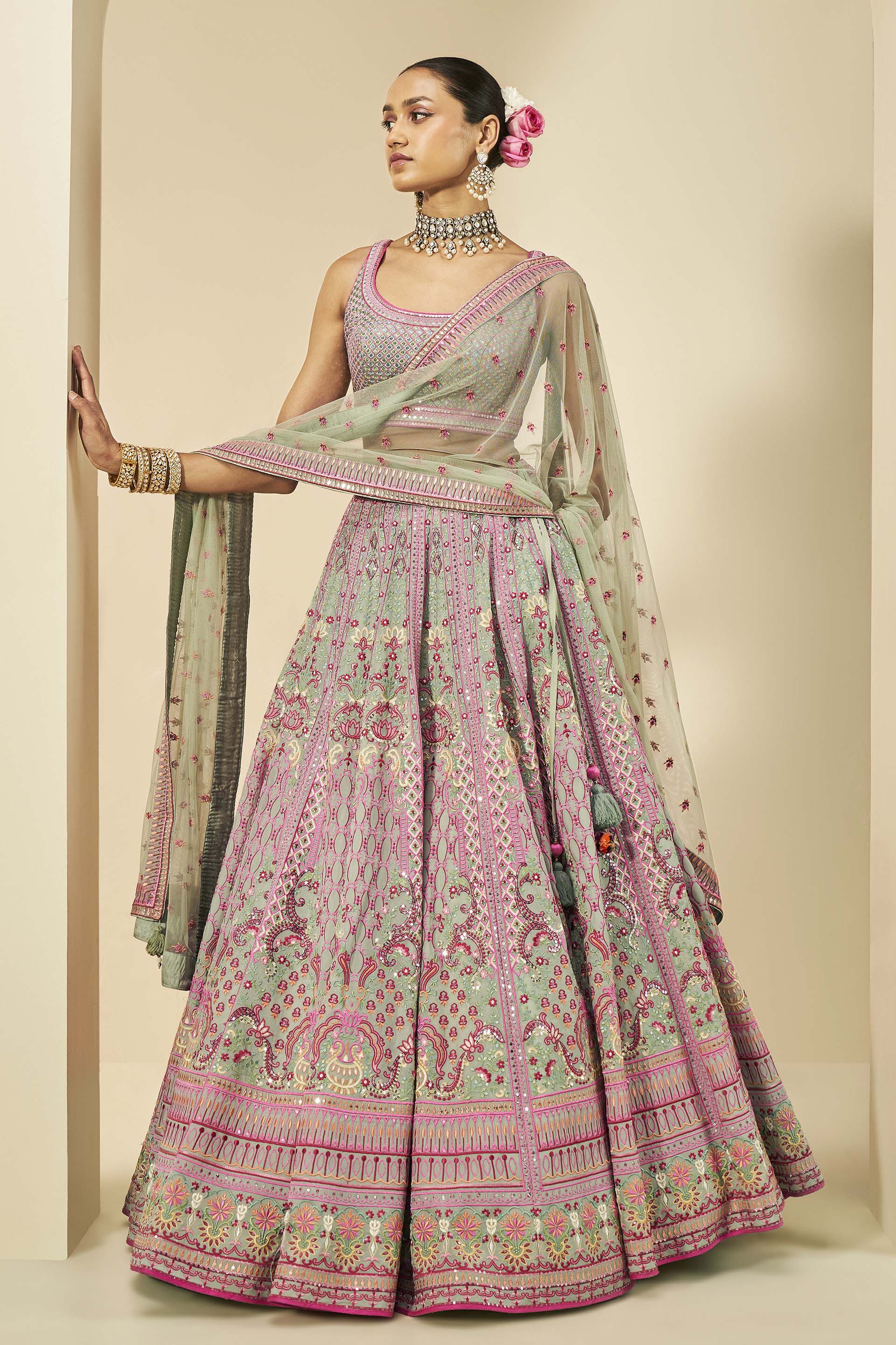 Allure Beige Sabyasachi Lehenga Choli,designer Lehengas,bridal Lehenga,wedding  Lehenga,indian Dress,lehenga for Women,pakistani Wedding IN - Etsy