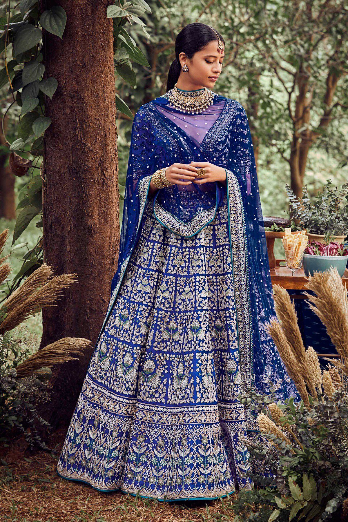 Buy Anita Dongre Naazira Lehenga Online | Aza Fashions