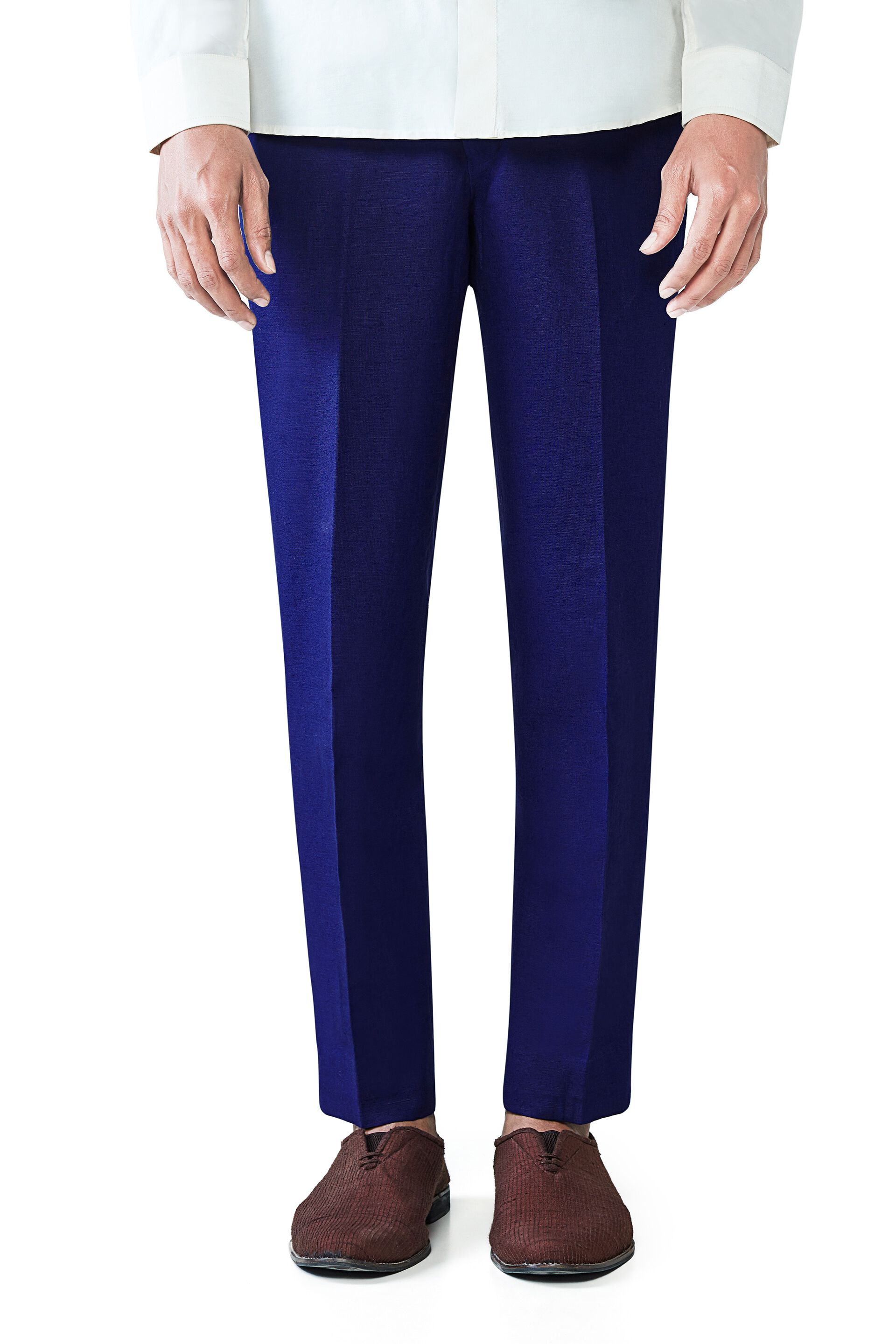 Navy Blue Formal Trouser For Men  Office Wear Pants For Men  Dilutee India